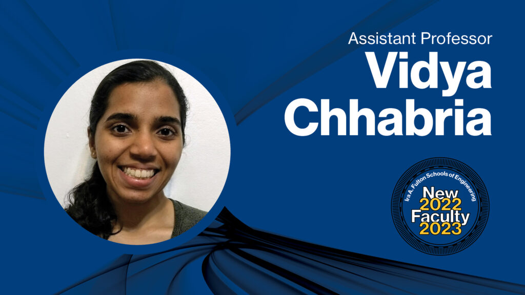 Assistant Professor Vidya Chhabria card