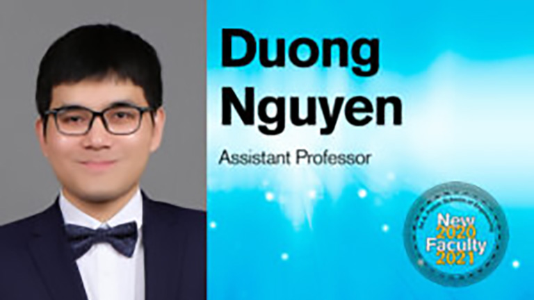 Assistant Professor Duong Nguyen card