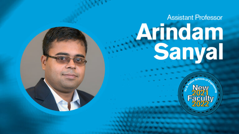 Assistant Professor Arindam Sanyal card